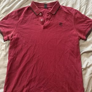 Mc Queen Burgundy Polo Small